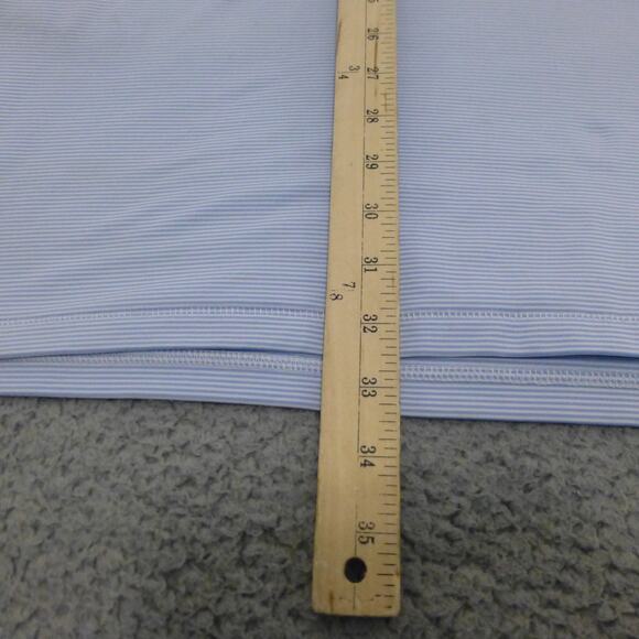 G/Fore Shirt Mens XXL Polo Golf Striped Blue Performance Golden Bear Club - Picture 8 of 12